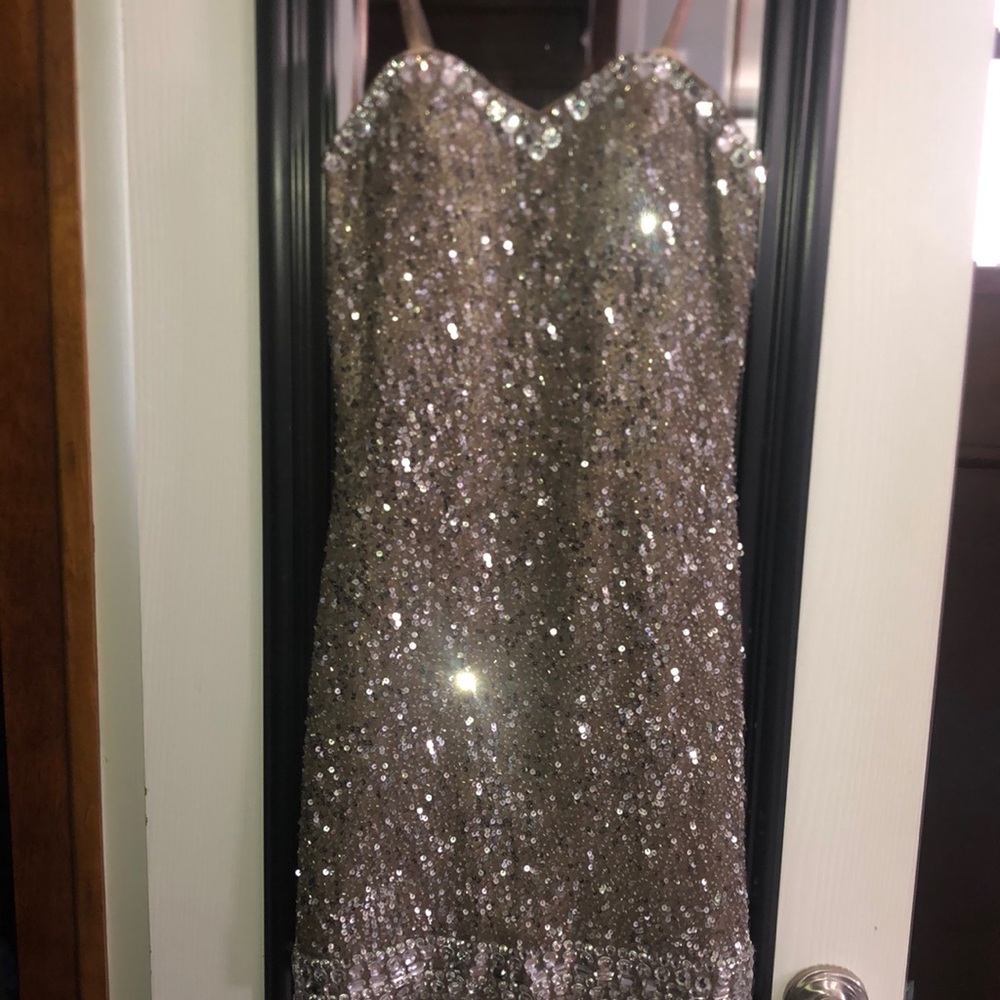 Scala beaded cocktail dress